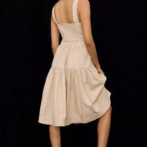 Anthropologie Pilcro Tiered Square-Neck Dress (US 16/UK 20)